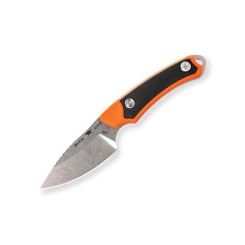 Buck  662 Alpha Scout Select Fixed Blade Knife, Color: Orange