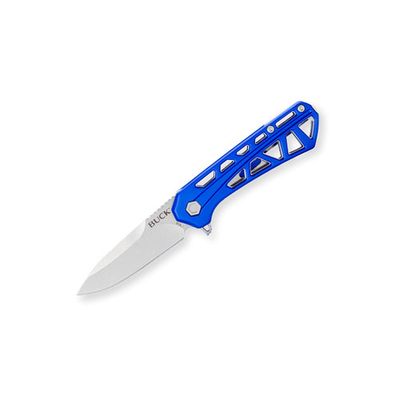 Buck 814 Trace Small Folding Knife Blue
