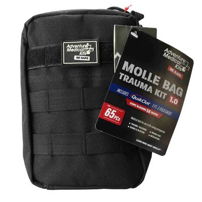 Adventure Medical Kits MOLLE Bag Trauma Kit 1.0 (Black Bag)