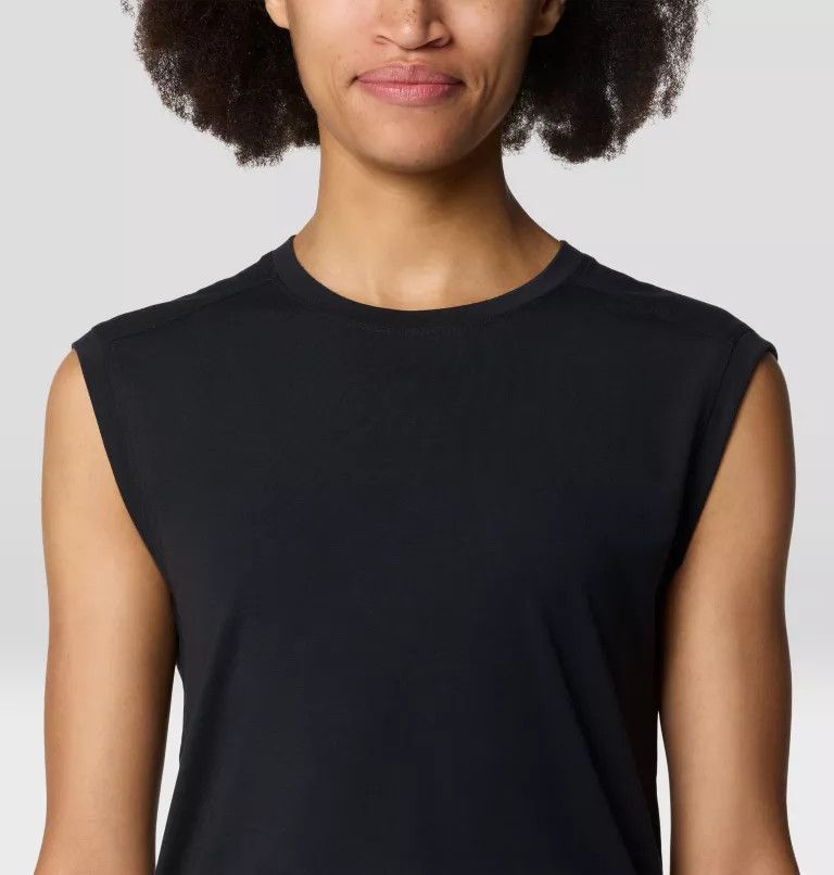 Mountain Hardwear Women&#39;s Trekkin Go Sleeveless Shirt, Size: Small, Colour: Black