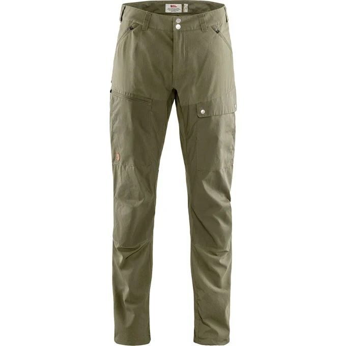 FjallRaven Men&#39;s Abisko Midsummer Trousers, Size: 46, Colour: Savanna/Light Olive