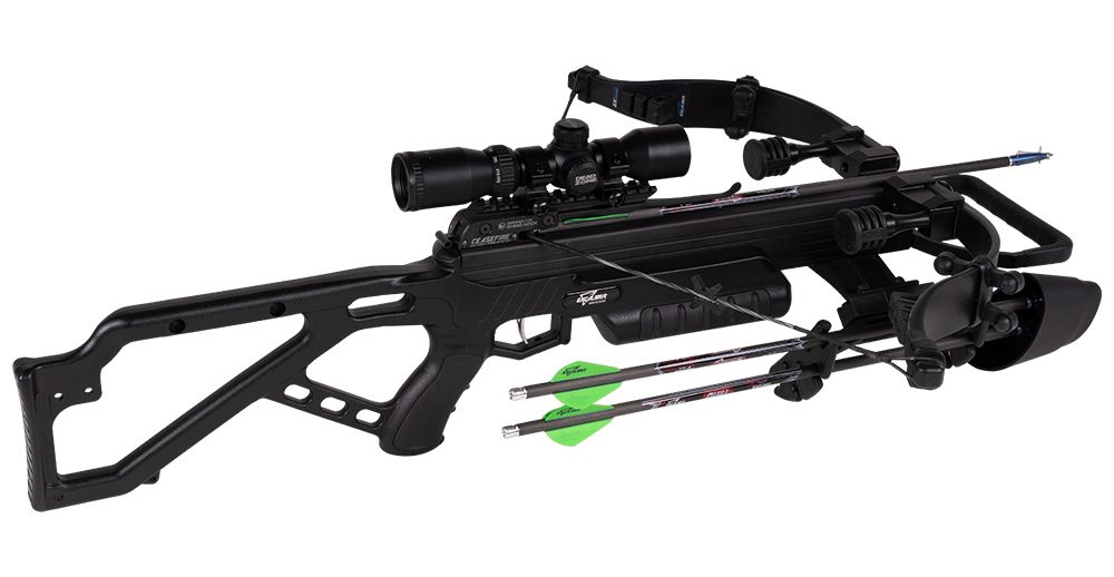 Excalibur Mag Max 350 Crossbow Black  with Dead Zone Scope Package