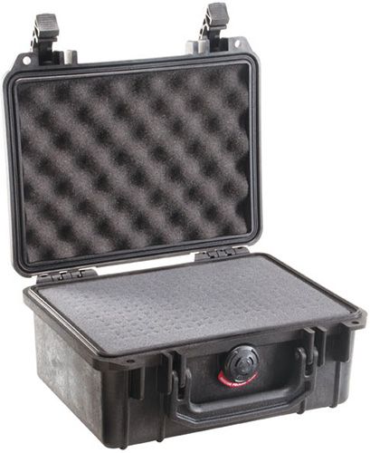 Pelican Products 1150 Small Case with Foam, Colour: Black