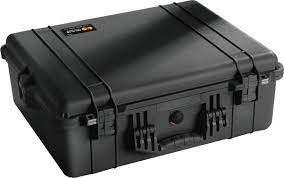 Pelican Products 1600 Large Case with Foam, Colour: Black