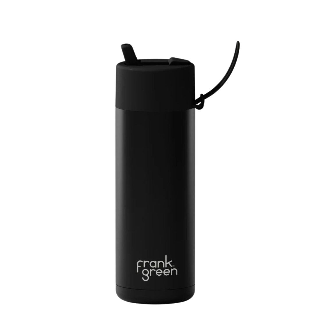 Frank Green Ceramic Reusable Bottle, Colour: Midnight