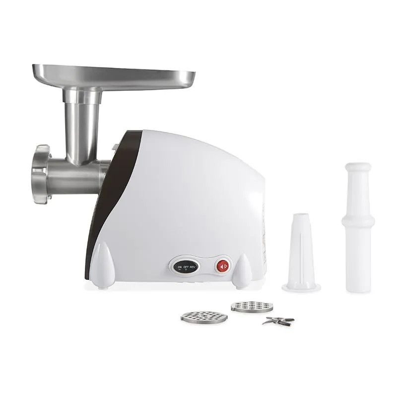 Weston Electric Meat Grinder &amp; Sausage Stuffer, #5 500 Watt, 5/8 HP Motor White