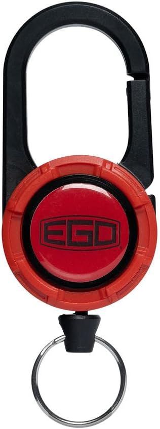 EGO Retractable Lanyard, Red &amp; Black