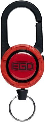 EGO Retractable Lanyard, Red &amp; Black
