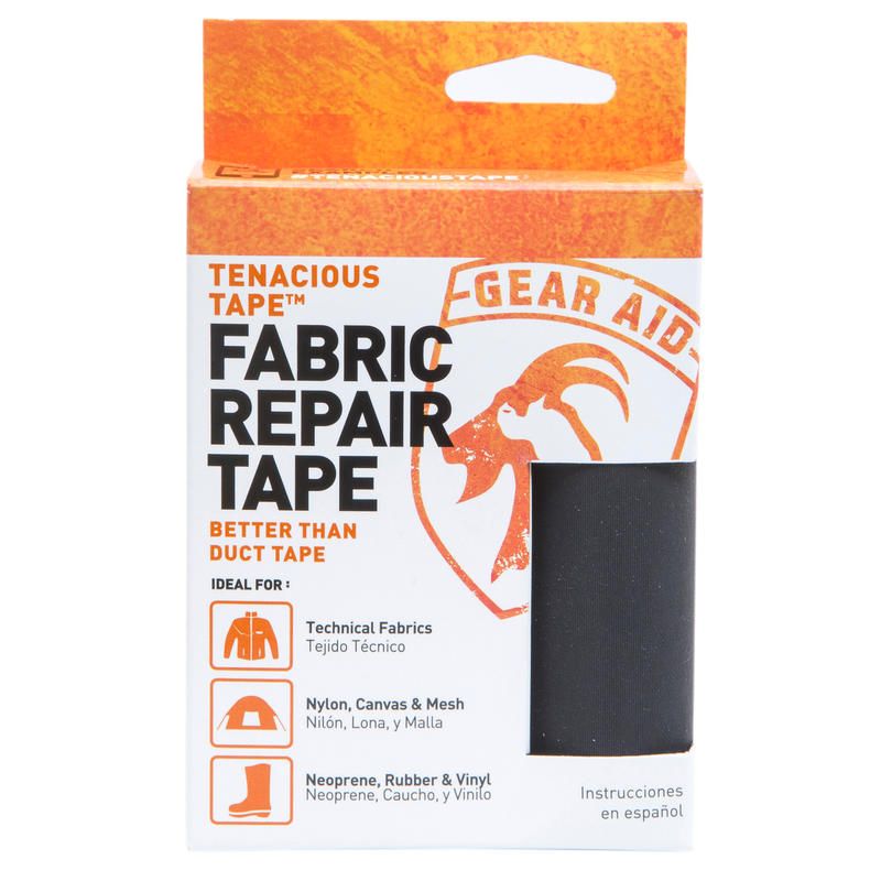 Gear Aid Tenacious Fabric Repair Tape, Colour: Black