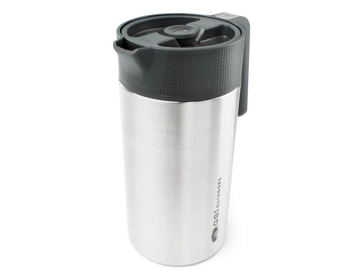 GSI Glacier Stainless Java Press, Brushed
