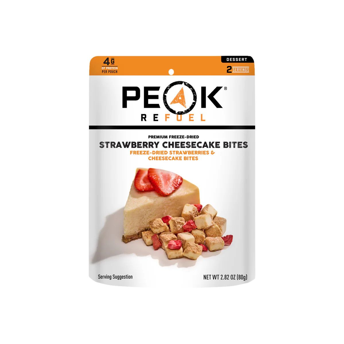 Peak Refuel Strawberry Cheesecake Bites, freeze dried (Pouch)
