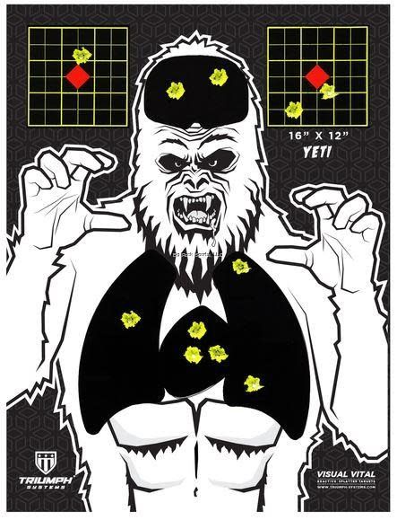 Triumph Systems Visual Vital Splatter Targets