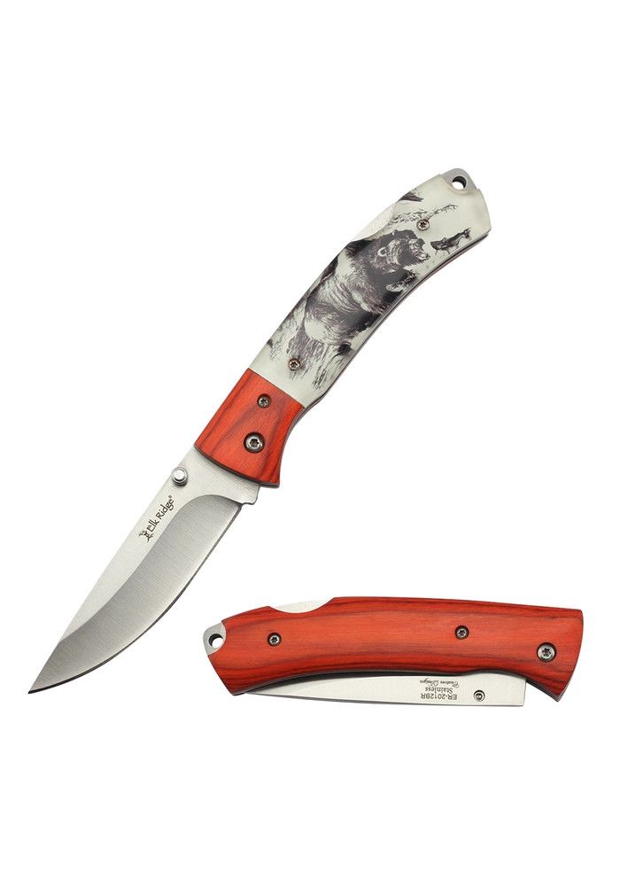 Elk Ridge Folding Knife Bear