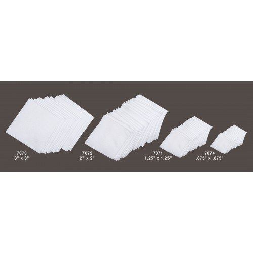 Allen Cotton Cleaning Patches 243-7mm 243-284 Cal/7mm