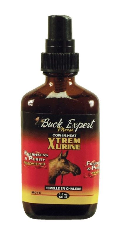 Buck Expert Moose Cow-In-Heat Natural Urine 36ml (1.25oz.)