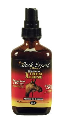 Buck Expert Moose Cow-In-Heat Natural Urine 36ml (1.25oz.)