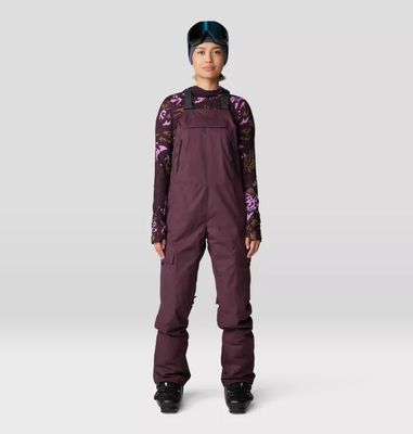 Mountain Hardwear Women&#39;s Firefall Bib XS/Short Blackberry