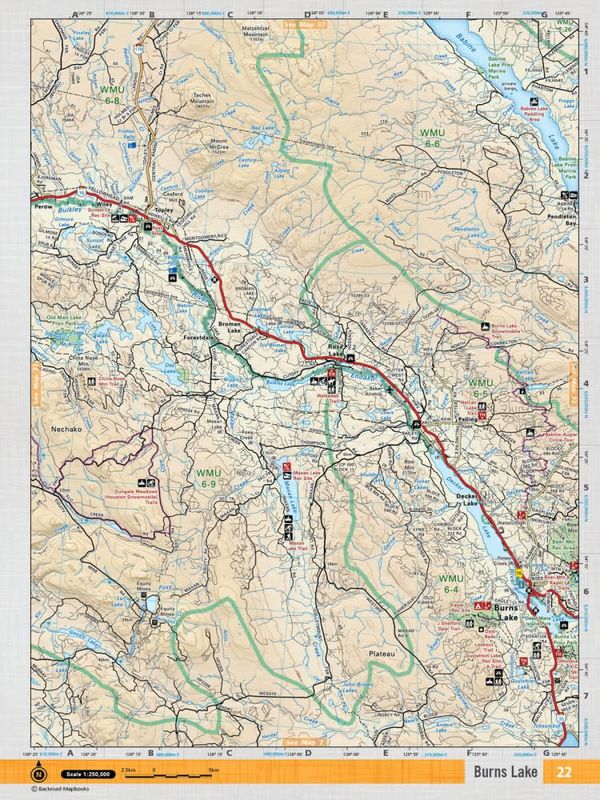Backroads Mapbooks British Columbia Topo Maps