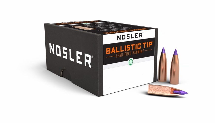 Nosler Ballistic Tip Lead-Free™ (BTLF) Varmint Bullets 22 Cal .224 35 Grain