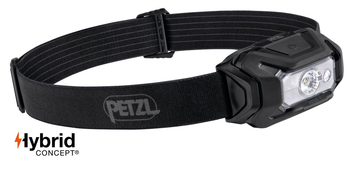 Petzl Aria 1 RGB Headlamp 350 Lumens Black