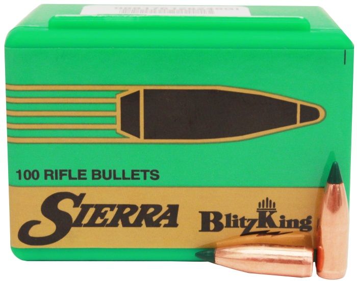 Sierra BLITZKING Varmint Bullets 6mm (.243 Dia) 70 Grain
