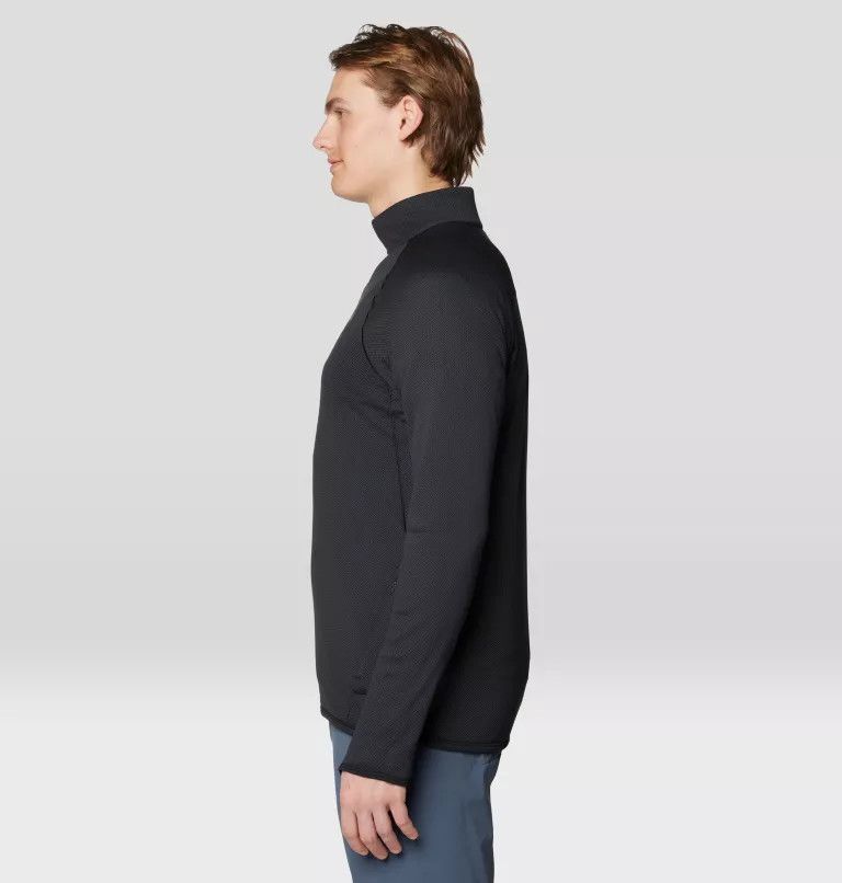 Mountain Hardwear Men&#39;s Airmesh Half Zip, Size: XXL, Colour: Dark Storm