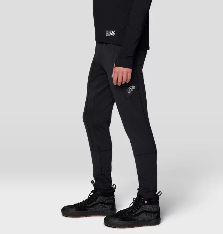 Mountain Hardwear Men&#39;s Up First Tech Fleece Pant Regular, Size: XXL, Colour: Black