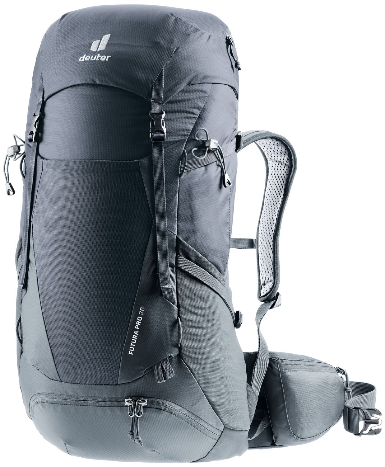 Deuter Futura Pro 36 Hiking Daypack, Colour: Black-Graphite