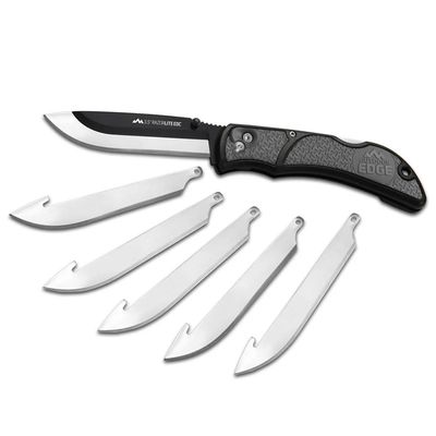 Outdoor Edge 3.5&quot; Razor EDC Lite Folding Knife Gray