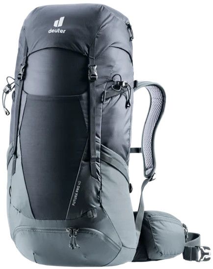 Deuter Futura PRO 40 Hiking Daypack, Colour: Black-Graphite