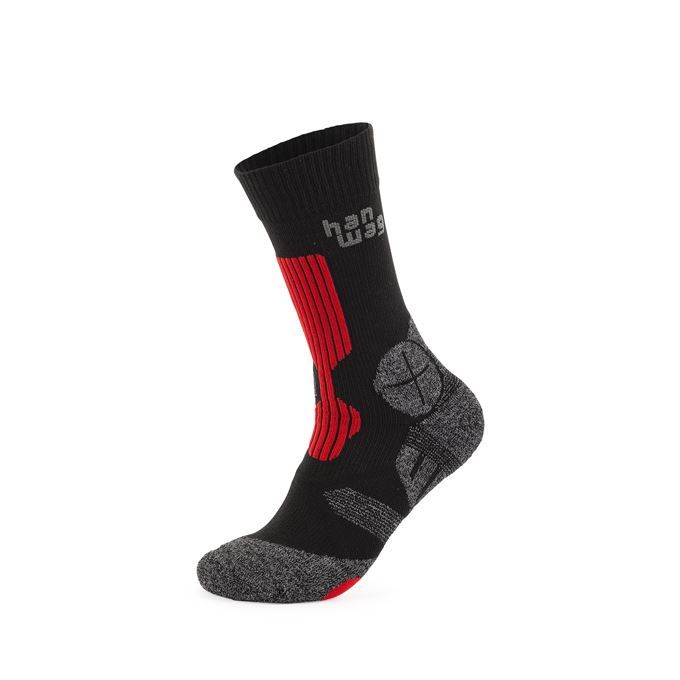 Hanwag Trek Socks EU 36-38 Rubin_Bright Red