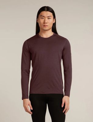 Icebreaker Men&#39;s Merino 200 Oasis Long Sleeve Crewe Thermal Top