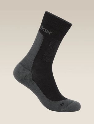 Icebreaker Men&#39;s Merino Hike+ Medium Crew Socks