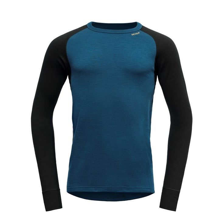 Devold Men&#39;s Expedition Merino 235 Shirt Small Flood/Black