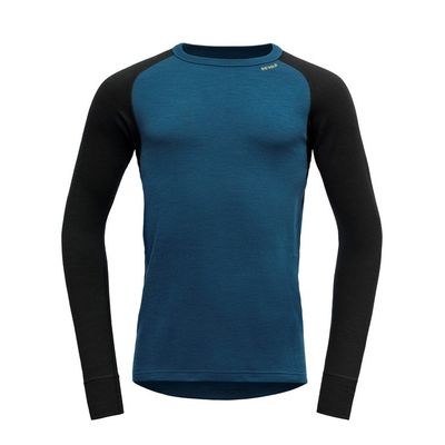 Devold Men&#39;s Expedition Merino 235 Shirt Small Flood/Black