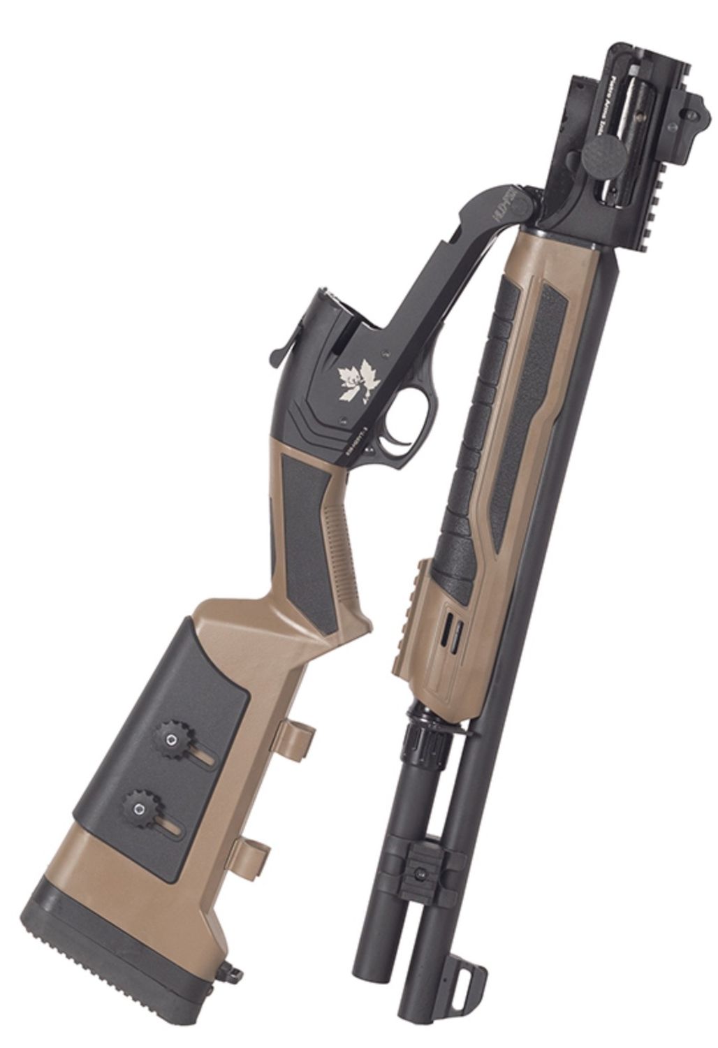 DM Arms Semi Auto Tactical FDE Folding Shotgun 18.5&quot; Barrel 12 Gauge