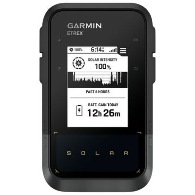 Garmin E Trex Solar, Solar Powered GPS Handheld Navigator
