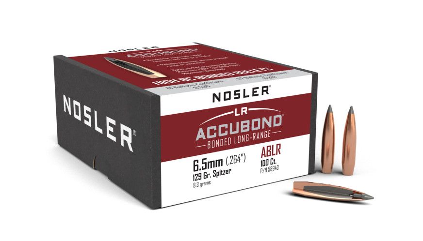 Nosler 6.5mm 129gr AccuBond Long Range