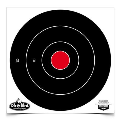 Birchwood Casey Dirty Bird 8" Bull's-Eye Target