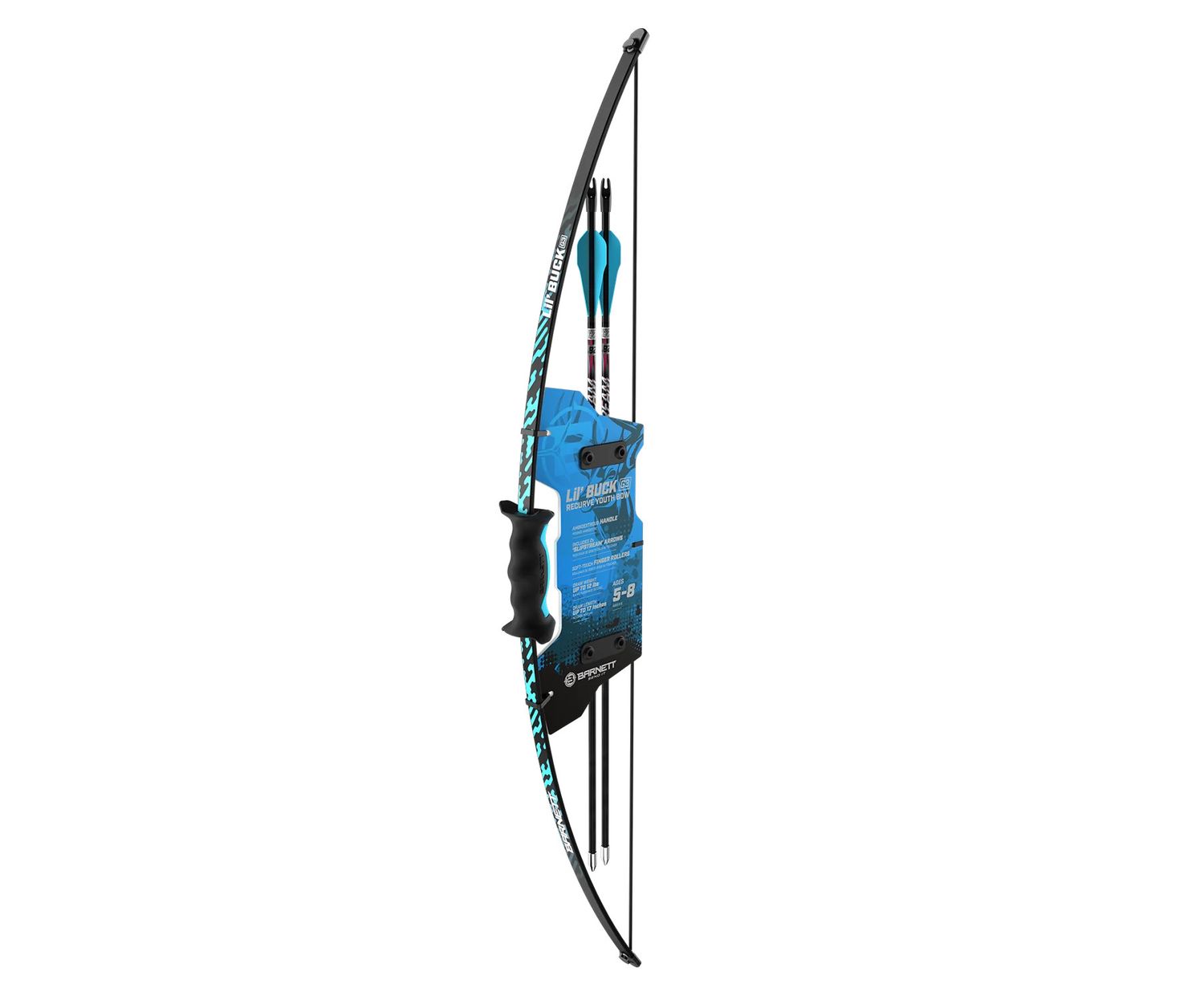 Barnett Lil' Buck Recurve Youth Bow, Colour: Blue