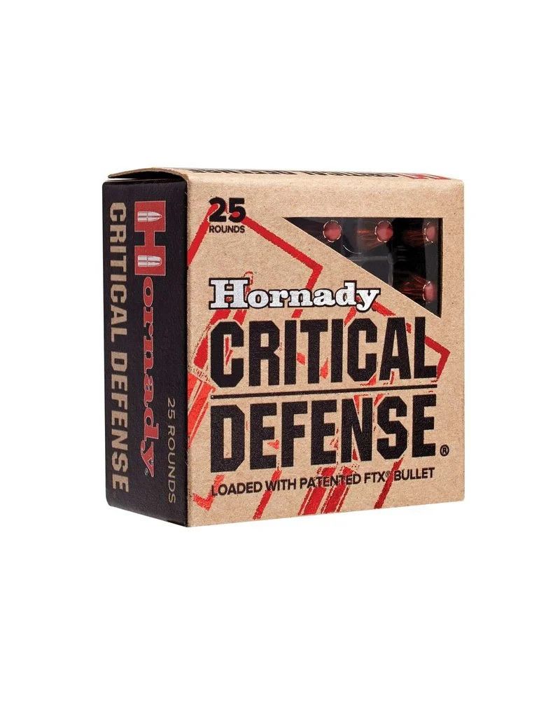 Hornady Critical Defense 38 Special 110 Garin FTX 25Rds