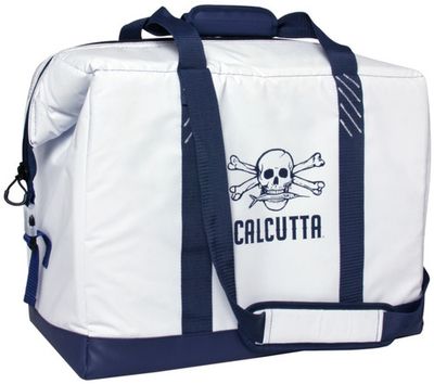 Calcutta Pack Series Soft Sided Cooler 36 Can, Carry Strap and Handle, White