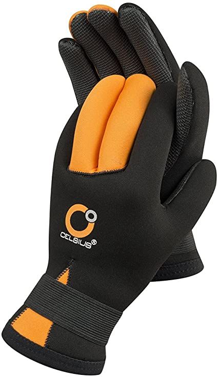 Celsius Deluxe Neoprene Fleece Lined Glove, Size: Large
