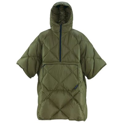 Therm-A-Rest Honcho Poncho Insulated Poncho Dark Olive