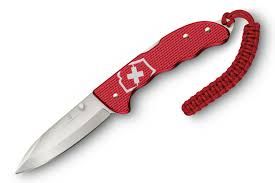 Victorinox Evoke  Alox Folding Knife Red