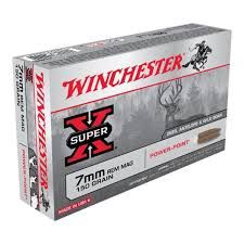 Winchester Super-X Centerfire Rifle Ammunition - 7mm Rem Mag 150 Gr PP