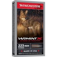 Winchester .223 Rem Varmint X, 55 grain Polymer Tip