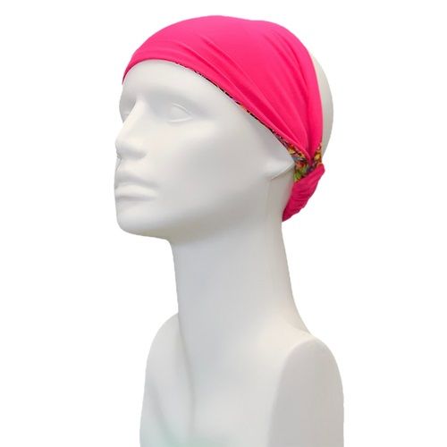 Watuko Bandeaux Reversible Headbands  BX-PINK
