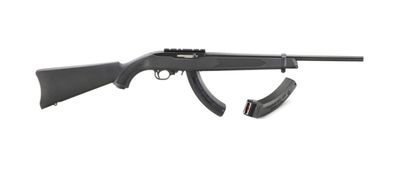 Ruger 10/22 Carbine Semi-Automatic Rifle 22 LR 18.5" Blued Barrel, Black Synthetic Stock