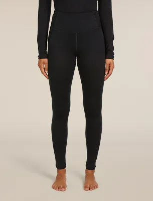 Icebreaker Women's Merino 260 Tech High rise Thermal Leggings